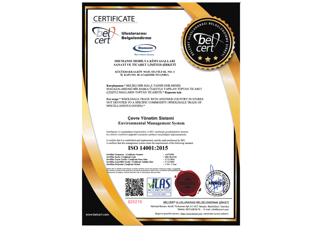 ÇEVRE YÖNETİM SİSTEMİ