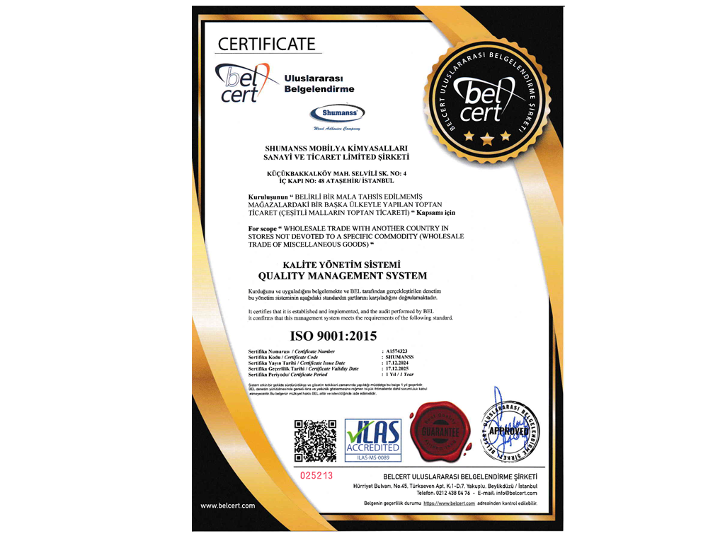 KALİTE YÖNETİM SİSTEMİ