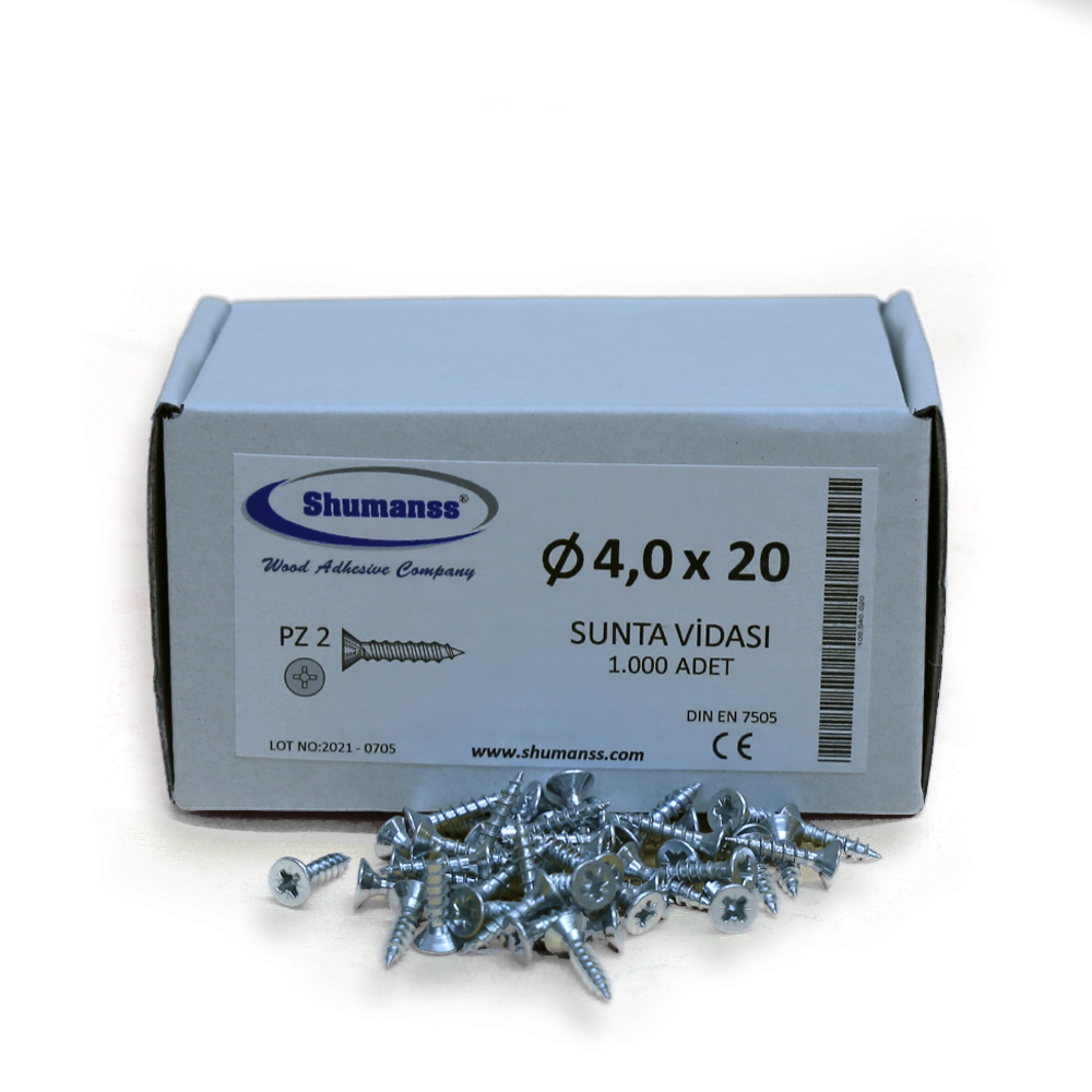 4,0*20 SUNTA VİDASI