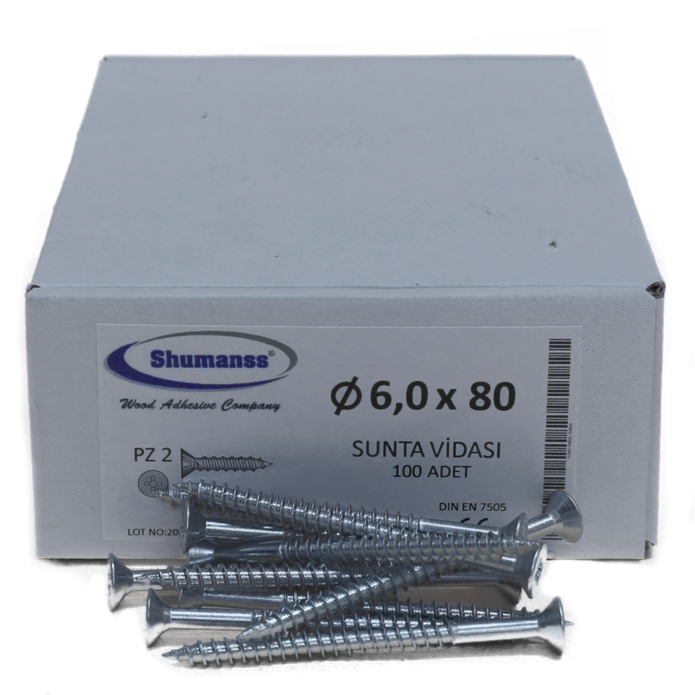 6,0*80 SUNTA VİDASI