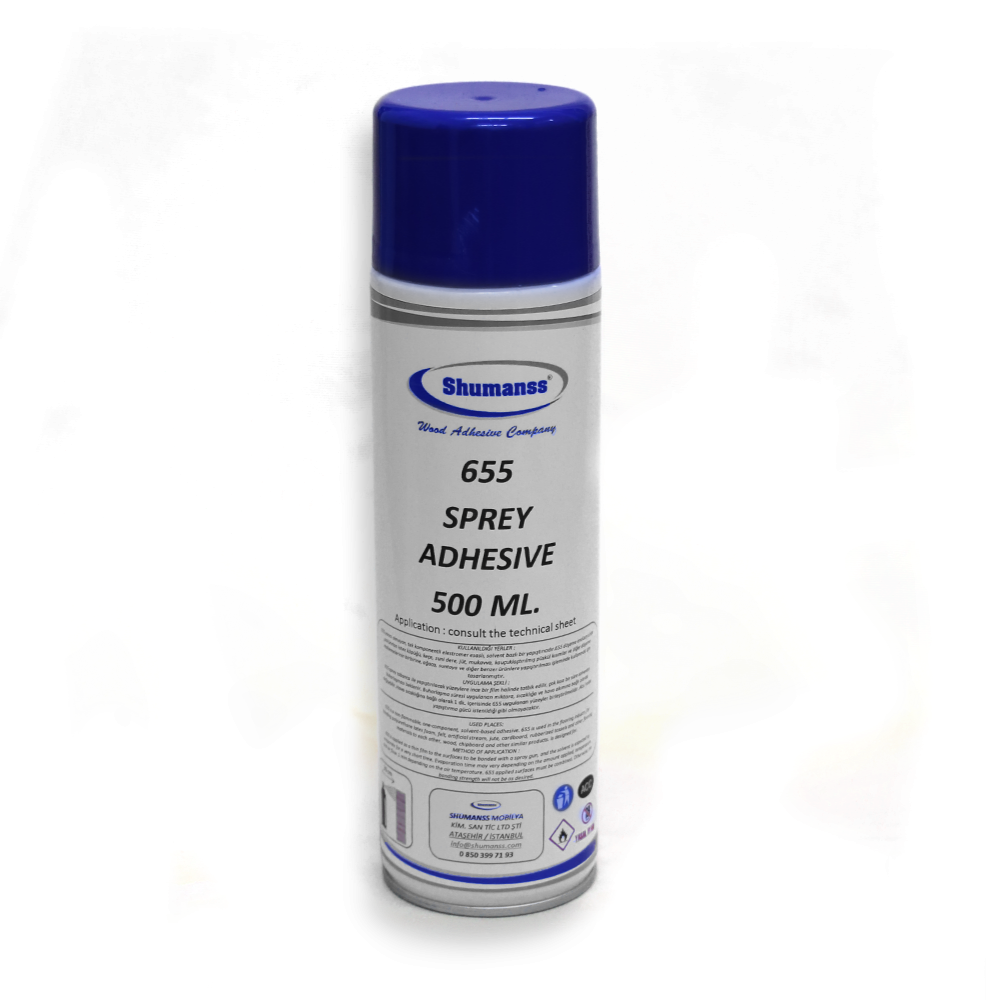 PU KONTAK YAPIŞTIRICI SPREY 500 ML 655